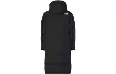 The North Face Go Free Series Long Down Jacket Black