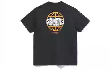 New Era Logo Print T-Shirt Black