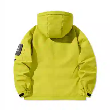 鸭鸭 山系户外加厚保暖对称多拉链城市机能风休闲连帽套头宽松羽绒服 男女同款