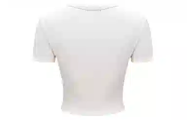 Three Quarters Logo T-Shirt White