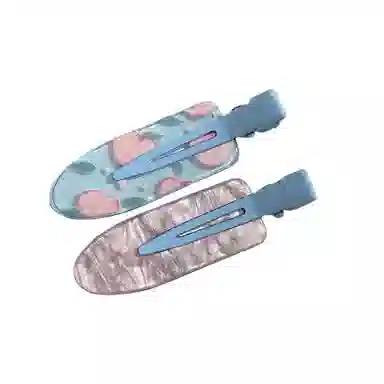 贯古今 水果系列葡萄樱桃无痕鸭嘴可爱甜美少女刘海侧边夹 发夹 女款