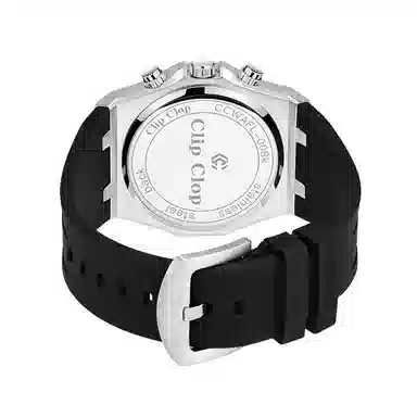 Clip Clop Mechanical Multifunction Sport Watch Black Dial