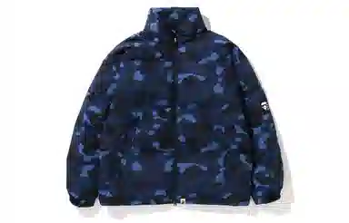 A BATHING APE FW22 Color Camo Down Jacket
