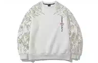 木村三社 数码印花卫衣 男女同款