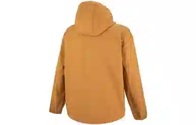 PUMA Printed Logo Zip Hoodie Brown