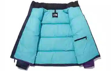 The North Face 1996 Eco Nuptse Jacket Black Purple