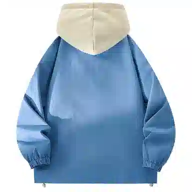 WANX Logo Patchwork Hoodie Jacket