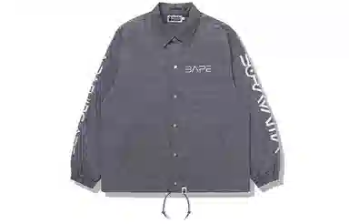 A BATHING APE x HAJIME SORAYAMA Coach Jacket Purple