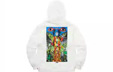 Supreme SS19 Gilbert x George Life Hooded Sweatshirt White
