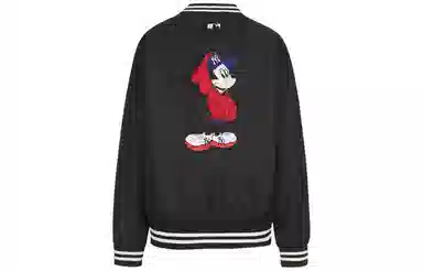 MLB x Disney Yankees Baseball Jacket Black