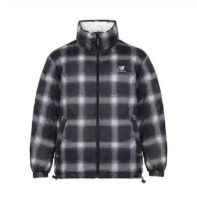New Balance Ivory White Reversible Down Jacket