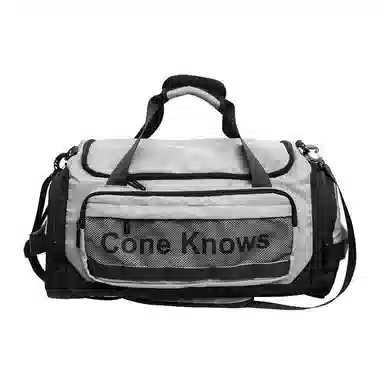 醇龙 多功能休闲工装风字母设计干湿分离 尼龙拼网 旅行包 常规 男女同款情侣款 黑色/灰色/绿色