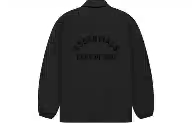 Fear of God Essentials Coaches Jacket Jet Black