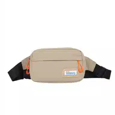 醇龙 休闲百搭潮流 尼龙 胸包 常规 男女同款情侣款 白色/棕色/黑色/卡其色