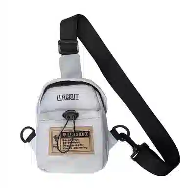 醇龙 休闲潮流 尼龙 胸包 常规 男女同款情侣款 黑色/米白色/红色/卡其色/灰色