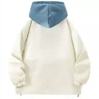 WANX Logo Patchwork Hoodie Jacket