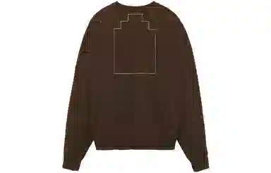 Cav Empt AW21 Crewneck Sweatshirt Dark Brown