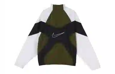 Nike Sportswear Woven Zip Jacket Military Green