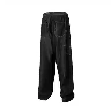 BJHG Denim Wide Leg Pants