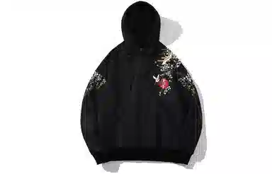 Kimura Sansha x Red Lotus Dream White Crane Hoodie