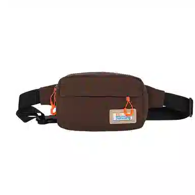 醇龙 休闲百搭潮流 尼龙 胸包 常规 男女同款情侣款 白色/棕色/黑色/卡其色