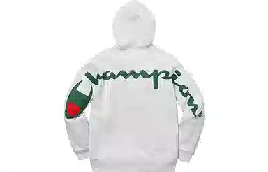 Supreme x Champion Hoodie Grey