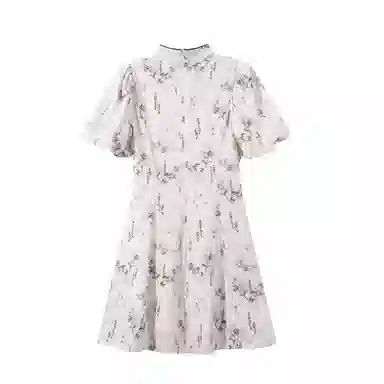 JUFU French Collar Dress