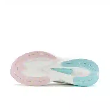 特步 舒适简约百搭 防滑耐磨 低帮 跑步鞋 女款 蓝白色