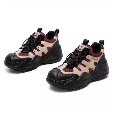 C°BANNER Casual Sneakers Brown Red