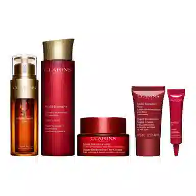 娇韵诗 活龄抚纹精华水护肤套装 淡纹