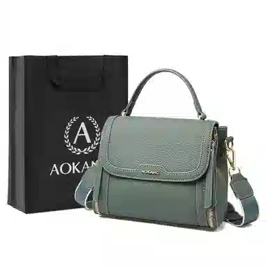 AOKANG Handbag Pearl Blue/Elephant Grey