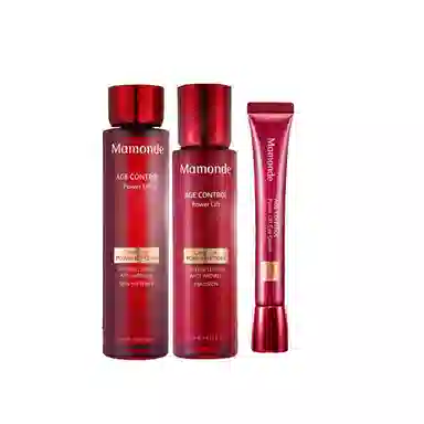 梦妆 山茶凝时塑颜水乳眼霜护肤套装 补水保湿