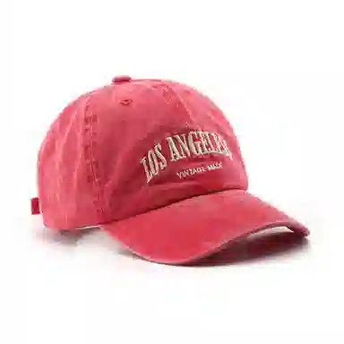 刺绣水洗做旧美式复古 棉 棒球帽 男女同款情侣款