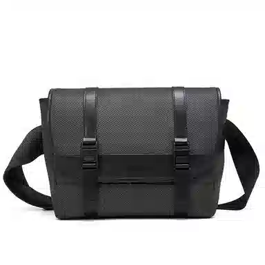 BVP Crossbody Messenger Bag Black