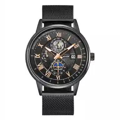 LIBER AEDON Earth Series Black Dial