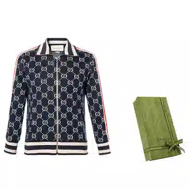 Gucci GG Jacquard Zip Jacket