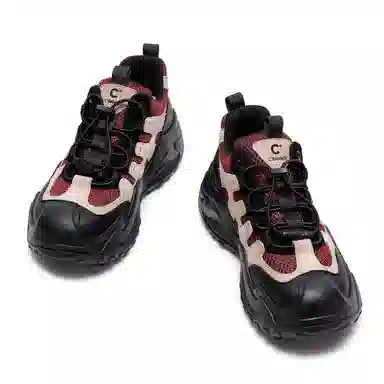 C°BANNER Casual Sneakers Brown Red