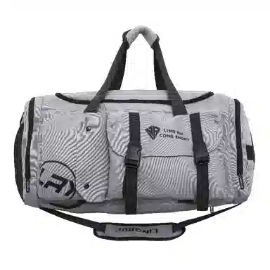 彤彤兔 大容量百搭行李袋收纳袋手提 尼龙 旅行包 男女同款情侣款 灰色/黑色/果绿色