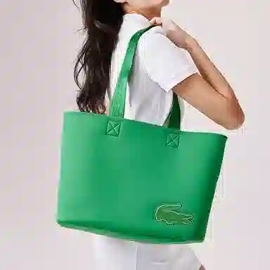LACOSTE Logo Tote