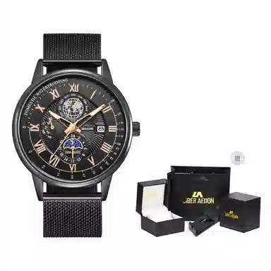 LIBER AEDON Earth Series Black Dial