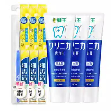 狮王 酵素健齿牙膏 清洁清新口气美白