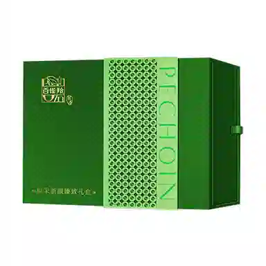 百雀羚 恒采新颜焕耀礼盒七件套装  补水保湿 紧致淡纹 水乳精华露面霜眼霜护肤套装