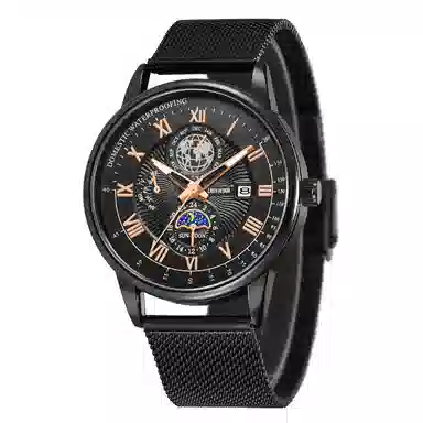 LIBER AEDON Earth Series Black Dial