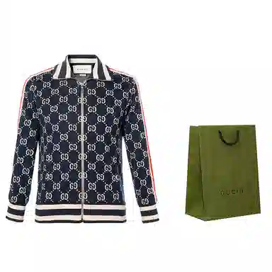 Gucci GG Jacquard Zip Jacket