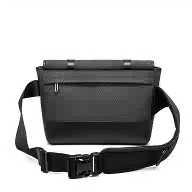 BVP Crossbody Messenger Bag Black