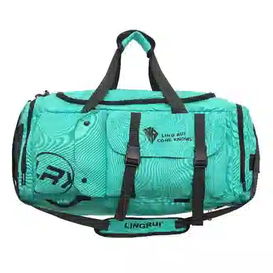 彤彤兔 大容量百搭行李袋收纳袋手提 尼龙 旅行包 男女同款情侣款 灰色/黑色/果绿色