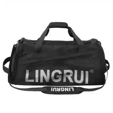 彤彤兔 运动双肩干湿分离游泳训练包大容量 尼龙 手提健身包旅行包 男女同款情侣款 黑色/绿色/白色