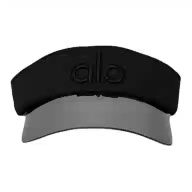 alo yoga Logo Embroidered Hat Black