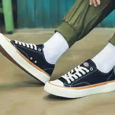 Dickies Canvas Low Black