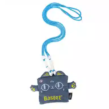 British Museum Card Holder Brown/Blue